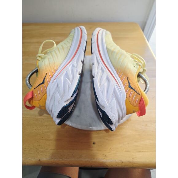 Hoka One One Womens Bondi X 1113513 YPRY Orange Running Shoes Sneakers Size 10.5 - Picture 5 of 9